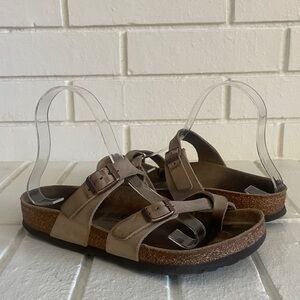 BIRKENSTOCK Women's MAYARI Leather Sandals Shoes Size EU 37 US 6-6.5